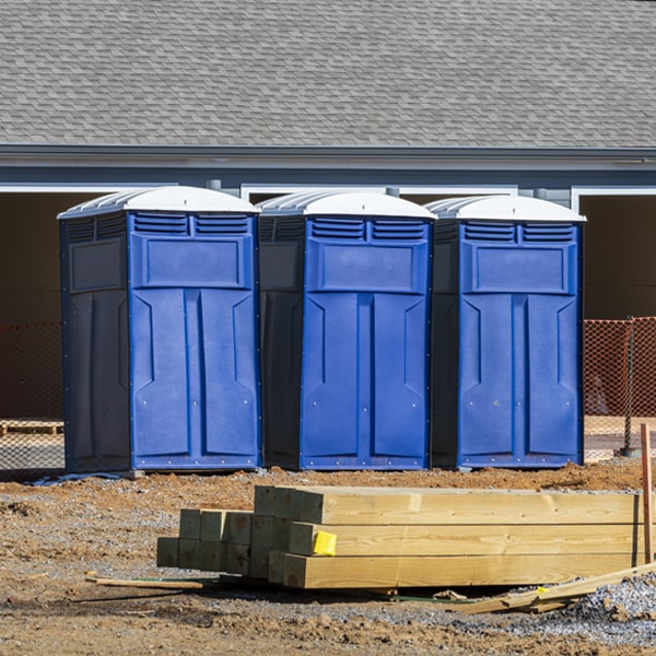 are there different sizes of portable restrooms available for rent in Dallas NC